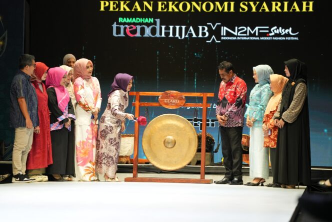 
					Pembukaan pelaksanaan Trend Hijab Ekspo 2024, Sabtu, 23 Maret 2024.