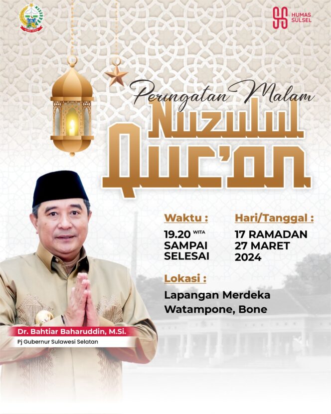 
					 Buka Puasa Akbar dan Nuzulul Qur’an di Kabupaten Bone