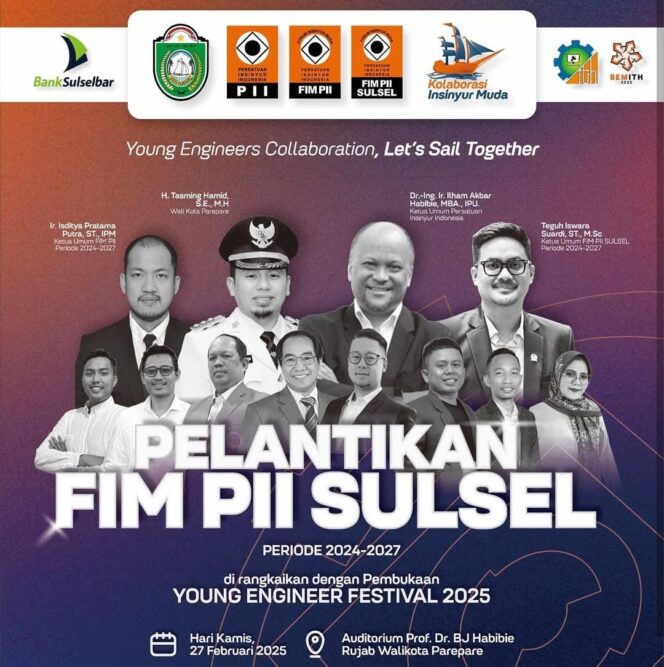 
					Forum Insinyur Muda (FIM) Persatuan Insinyur Indonesia (PII) Wilayah Sulawesi Selatan 