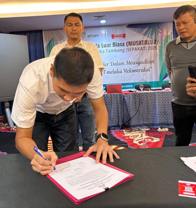 
					Andi Massoeang Abdillah Resmi Jadi Waketum SEPAKAT : Pemimpin Baru, Semangat Baru untuk Pekerja ANTAM