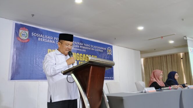 
					Yulius Patandianan, anggota DPRD Kota Makassar, menggelar Sosialisasi Peraturan Daerah (Perda) Nomor 7 Tahun 2015 tentang Penyelenggaraan Bantuan Hukum.(Dok.ist)
