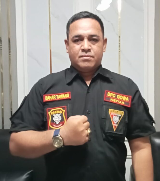 
					Ketua DPC Pandawa Pattingalloang Kabupaten Gowa Sahar Tawang. (dok.ist)