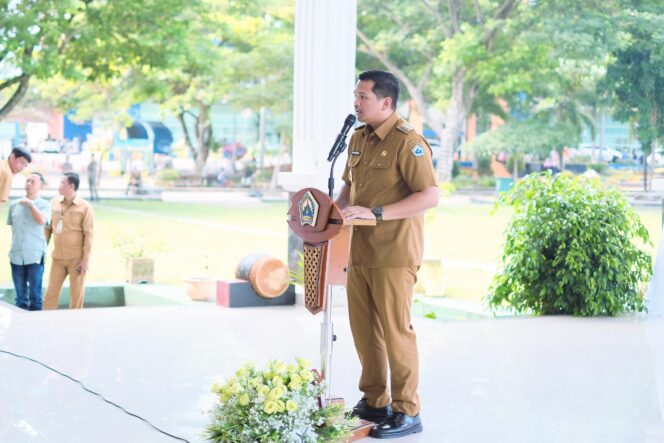 
					Bupati Bantaeng, M. Fathul Fauzy Nurdin Saat  Memberika Sambutan. (Dok.Ist)