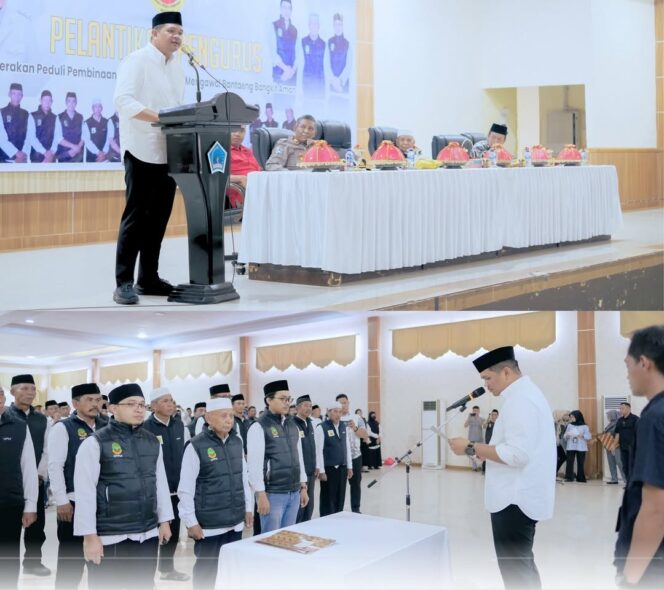 
					Bupati Bantaeng Uji Nurdin saat sambutan dan melantik Pengurus Gerakan Peduli Pembinaan Masyarakat (GPPM) Kabupaten Bantaeng. (dok.ist)