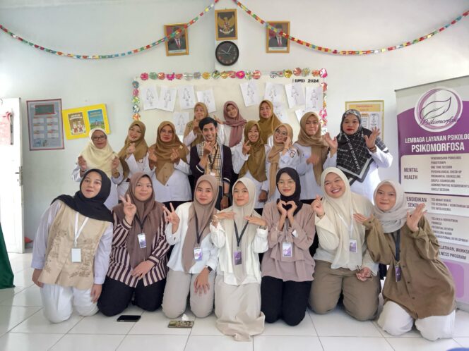 
					Dokumentasi kegiatan psikoedukasi. (dok.ist)