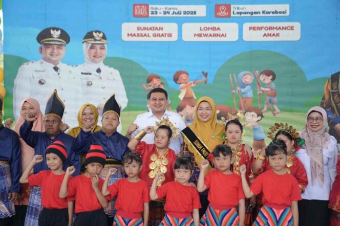 
					HAN 2025 di Karebosi, Ribuan Anak Rayakan Hari Penuh Warna dan Harapan