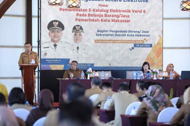 
					Pemkot Makassar Gelar Bimtek E-Katalog Versi 6, Sekda Zulkifly: Barjas Jadi Kunci Sukses Program Prioritas