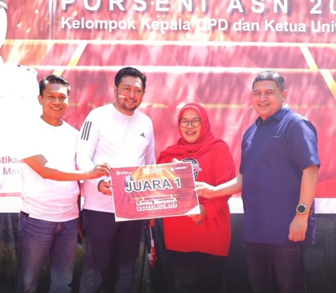 
					Bapenda Kota Makassar Bawa Pulang Juara 1 Lomba Menyanyi Porseni ASN Pemkot Makassar
