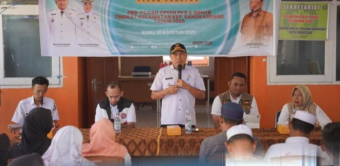 
					Bapenda Makassar Tancap Gas, Edukasi Pajak Hingga Kepulauan Sangkarang