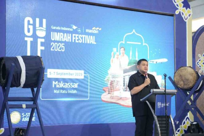 
					Wali Kota Makassar Buka Garuda Indonesia Umrah Travel Festival 2025: Dorong UMKM Lokal Ikut Terbang ke Tanah Suci