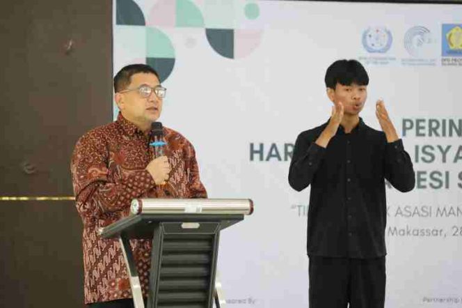 
					Wali Kota Makassar Tegaskan Komitmen Inklusi, Difabel Jadi Bagian Penting Pembangunan Kota