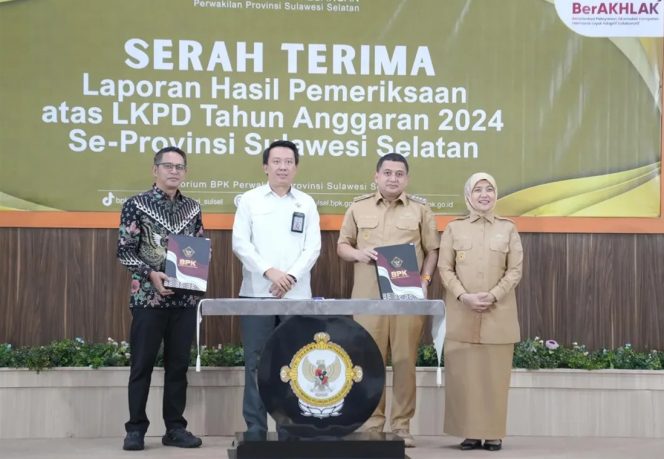 
					Ketua DPRD Makassar Hadiri Penyerahan LHP LKPD 2024, Tegaskan Pentingnya Transparansi Keuangan Daerah