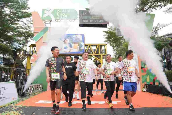 
					Wali Kota Makassar Munafri Arifuddin Ikut Berlari di Kalla Run 2025, Tunjukkan Semangat Hidup Sehat dan Kebersamaan