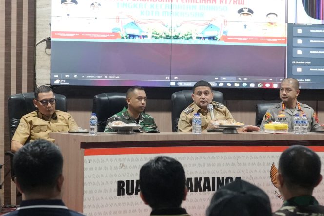 
					Pemkot Makassar Pastikan Pemilihan RT/RW Berjalan Aman dan Tertib