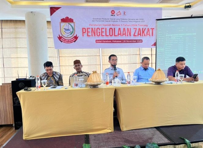 
					Kolaborasi DPRD, Akademisi, dan Pemerintah, Andi Hadi Ibrahim Baso Sosialisasikan Perda Zakat di Makassar