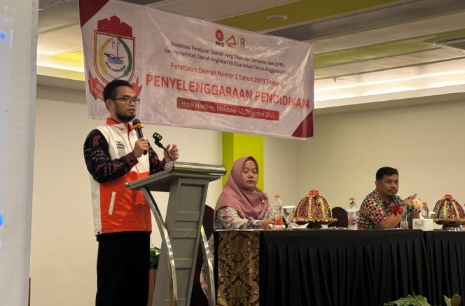 
					Wujudkan Pendidikan Berkualitas dan Merata, Andi Hadi Ibrahim Baso Gelar Sosialisasi Perda