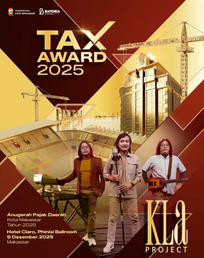 
					BAPENDA Makassar Gelar Tax Award 2025, Apresiasi Wajib Pajak Berprestasi