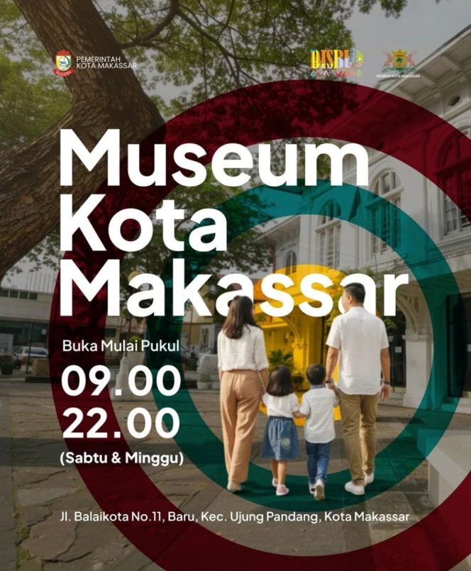 
					Weekend Seru di Museum Kota Makassar, Buka Hingga Malam Setiap Akhir Pekan
