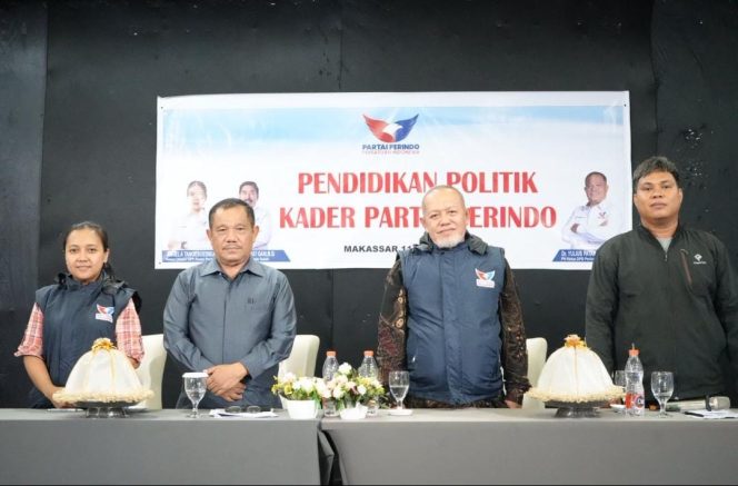 
					Perindo Makassar Bangun Demokrasi dari Kader, Pendidikan Politik Jadi Fondasi Utama
