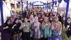 Fatma Wahyuddin, S.T., M.M., Anggota DPRD Provinsi Sulawesi Selatan saat melaksanakan Titik 1 Reses Kedua Tahun Sidang 2026 di Jalan Kumala 2 RT 03 RW 01, Kelurahan Pa'baeng-Baeng, Kecamatan Tamalate (dok.bars)