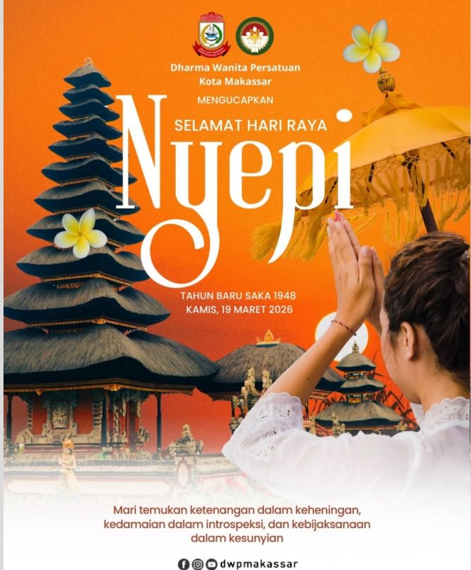 
					Momentum Nyepi, DWP Kota Makassar Dorong Semangat Kedamaian dan Toleransi
