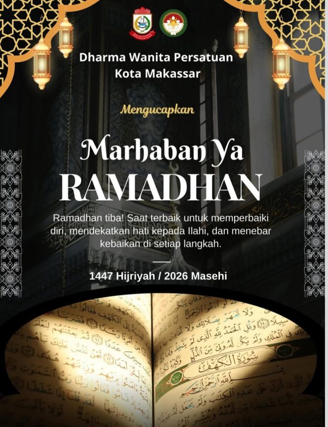 
					Sambut Ramadan 1447 H, DWP Kota Makassar Ajak Masyarakat Perkuat Ibadah dan Kebersamaan