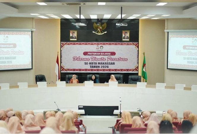 
					DWP Kota Makassar Perkuat Sinergi Melalui Pertemuan Rutin Bulanan Pengurus dan Unsur Pelaksana