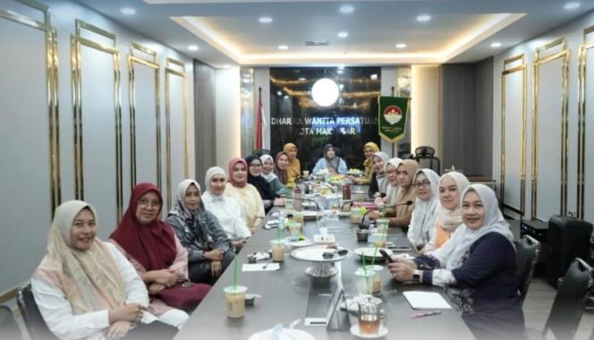 
					Satukan Langkah dan Gagasan, DWP Kota Makassar Gelar Rakor Seluruh Bidang