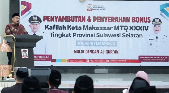 
					Raih 47 Juara di MTQ Sulsel, Kafilah Makassar Diguyur Bonus, Appi Bidik Juara Umum