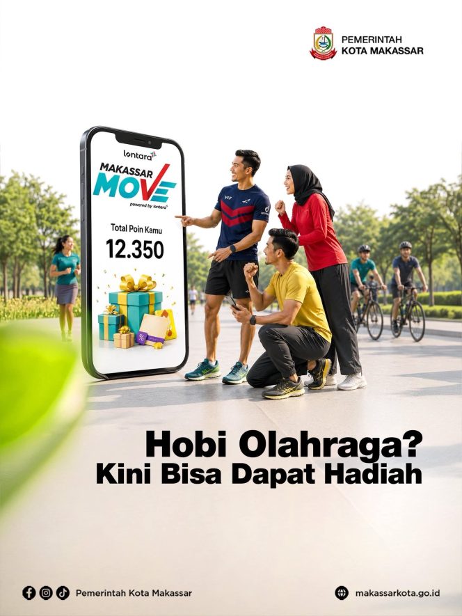 
					Makassar Luncurkan “Virtual Run” di Lontara Plus, Gabungkan Olahraga dan Laporan Fasilitas Kota