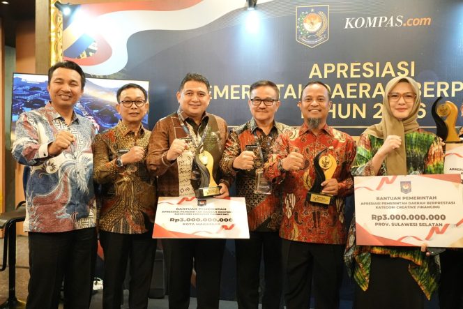 
					Makassar Raih Terbaik I Creative Financing Regional Sulawesi, Kantongi Insentif Rp3 Miliar