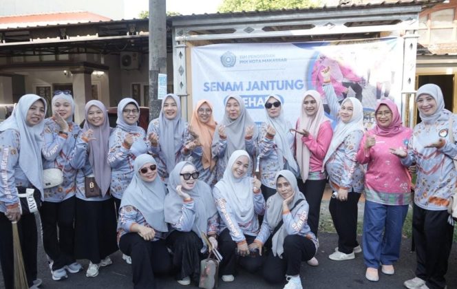 
					DWP Kota Makassar Hadir dalam Jumat Bersih dan Senam Jantung Sehat, Wujudkan Kepedulian Lingkungan hingga Aksi Kemanusiaan