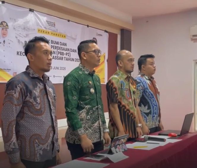 
					Bapenda Kota Makassar Gencarkan Pekan Panutan PBB-P2 di Kecamatan Makassar, Permudah Layanan Pajak untuk Tingkatkan Kepatuhan Wajib Pajak