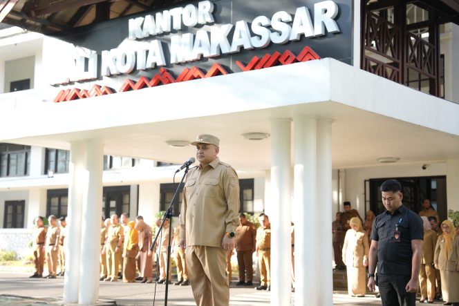 
					Wali Kota Makassar Minta ASN Tidak Hanya Bekerja di Kantor, Tapi Aktif Pantau Persoalan Sosial di Wilayahnya
