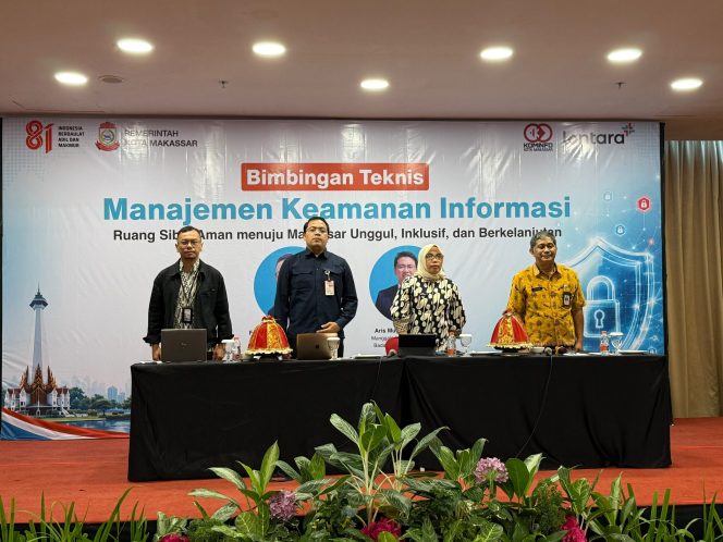 
					Kominfo Makassar Perkuat Pemahaman Aparatur tentang Keamanan Informasi