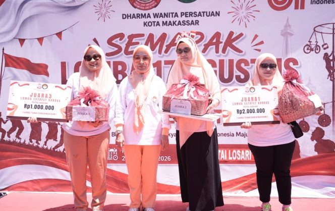 
					Gusmi Irwan Bangsawan Gaungkan Semangat Pengabdian di Semarak Kemerdekaan DWP Makassar